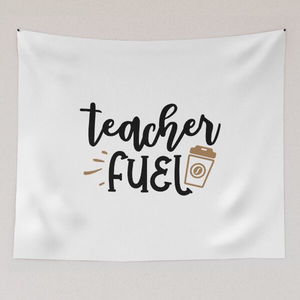 Item preview, Coffee Teacher Fuel Funny Teacher Quote With Coffee designed and sold by Briekel.