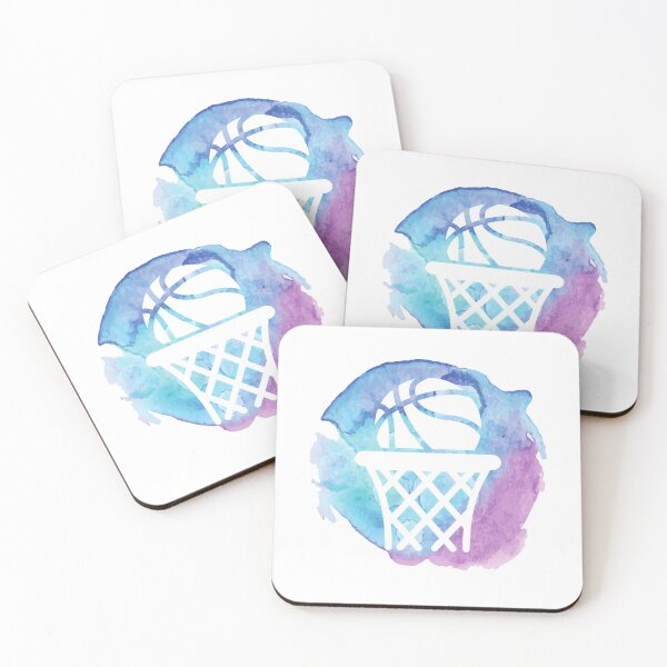 Item preview, Basketball Girls Cute Blue Watercolor designed and sold by RaquelDeneth.