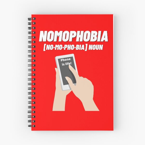 Item preview, Nomophobia 6 designed and sold by HappinessWorld.