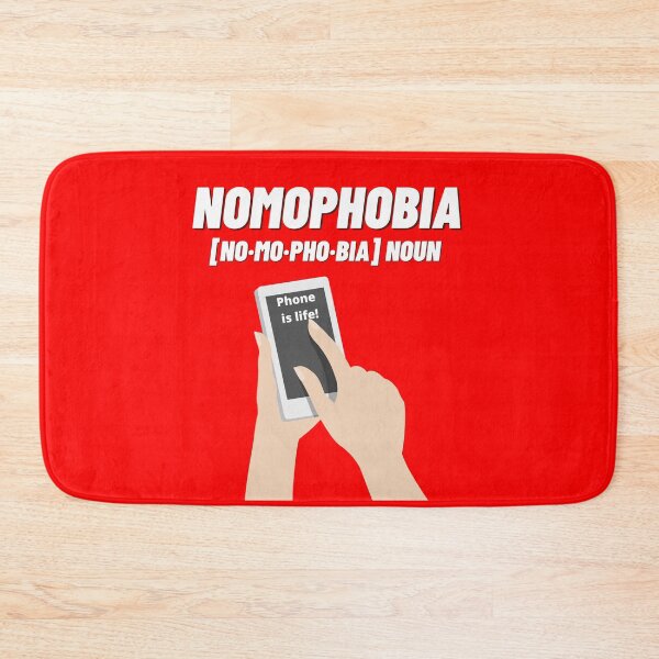 Item preview, Nomophobia 6 designed and sold by HappinessWorld.