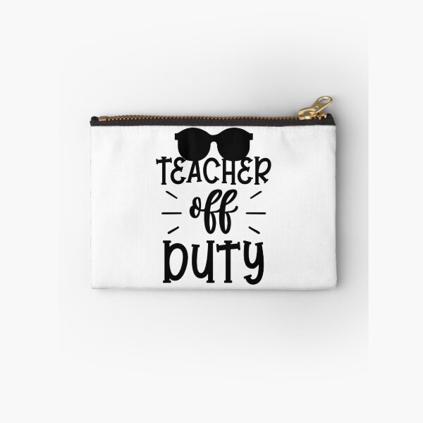 Item preview, Teacher Off Duty Funny Teacher Quote With Sunglasses designed and sold by Briekel.