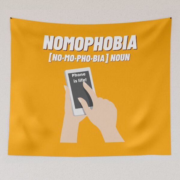Item preview, Nomophobia 7 designed and sold by HappinessWorld.