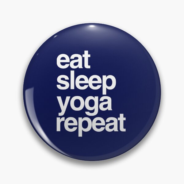 Item preview, EAT SLEEP YOGA REPEAT designed and sold by CIIINCH.