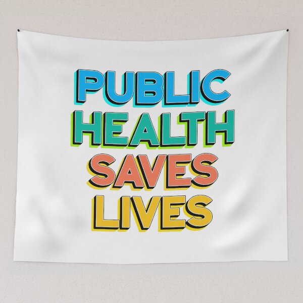Item preview, Public Health Saves Lives designed and sold by Wolka.
