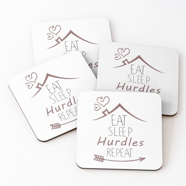 Item preview, eat sleep hurdles repeat  designed and sold by smile20001.