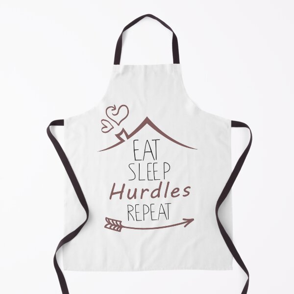 Item preview, eat sleep hurdles repeat designed and sold by smile20001.