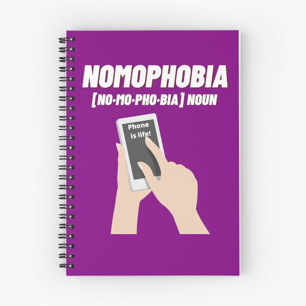 Item preview, Nomophobia 9 designed and sold by HappinessWorld.