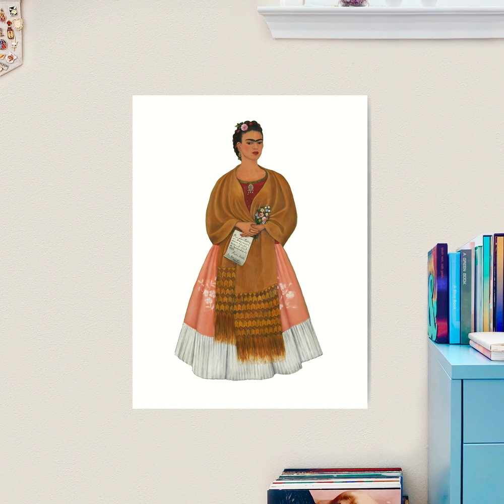 Frida Kahlo - Dedicated orders to Leon Trotsky Painting.High Quality Canvas Print