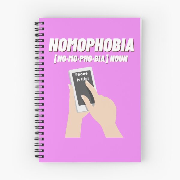 Item preview, Nomophobia 9 designed and sold by HappinessWorld.