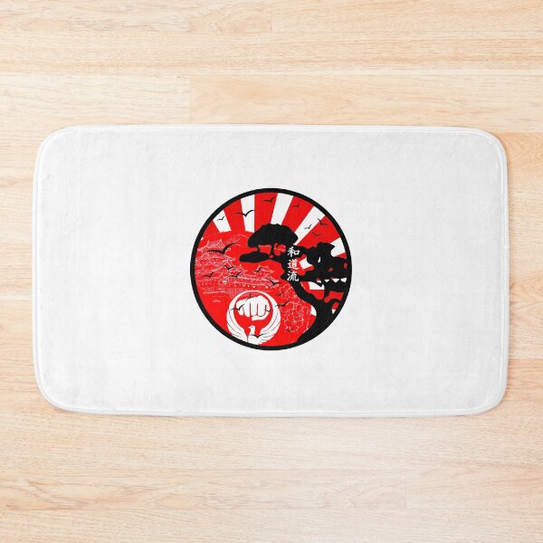 Item preview, Wado Ryu Karate Okinawan Castle - Martial Arts Design designed and sold by Zanshin-Art.