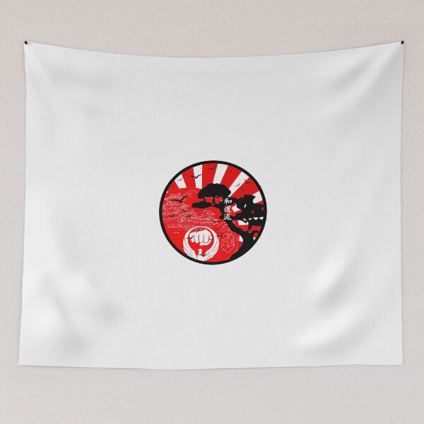 Item preview, Wado Ryu Karate Okinawan Castle - Martial Arts Design designed and sold by Zanshin-Art.