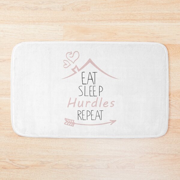 Item preview, eat sleep hurdles repeat  designed and sold by smile20001.