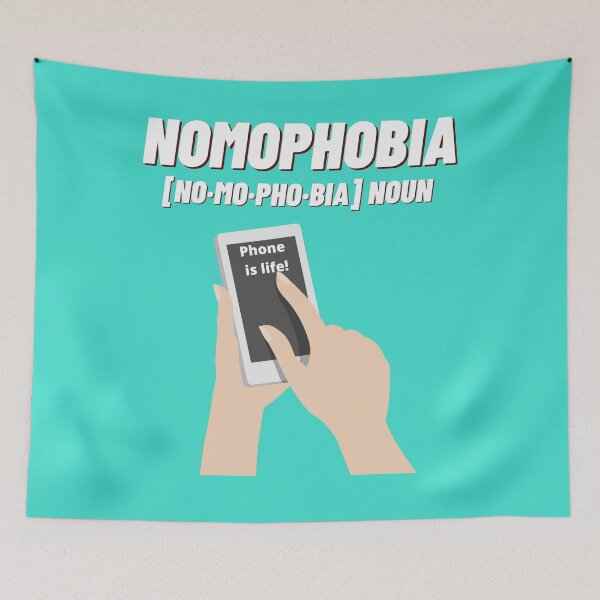 Item preview, Nomophobia 11 designed and sold by HappinessWorld.