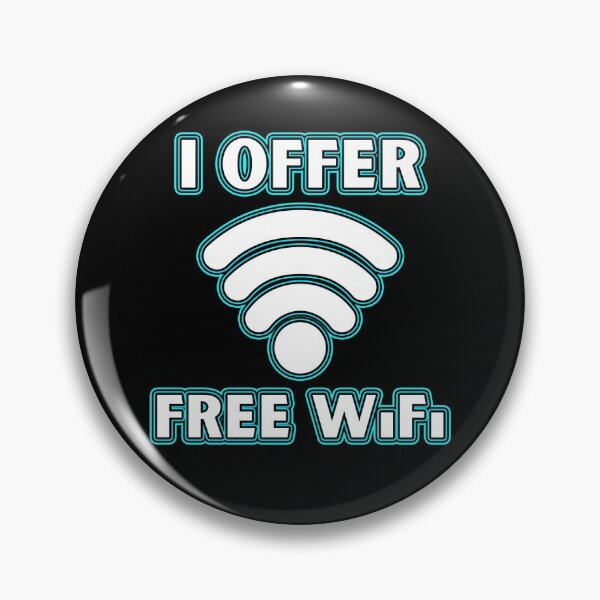 Item preview, Ask Me About the Free Wifi designed and sold by LeGND.