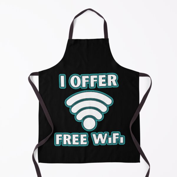 Item preview, Ask Me About the Free Wifi designed and sold by LeGND.