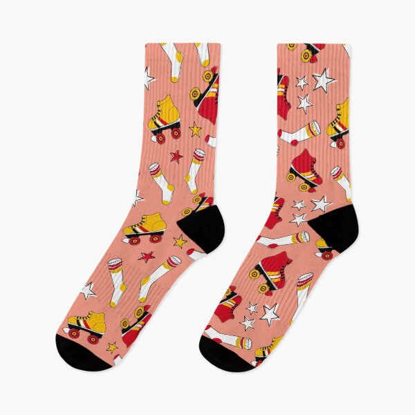 Item preview, Red and yellow retro roller skate designed and sold by Miriam Omura.
