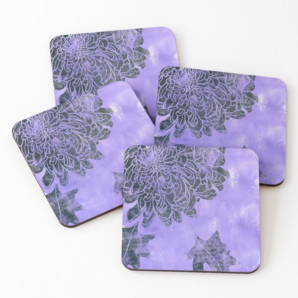 Item preview, black dahlia in violet designed and sold by kosarandrea.