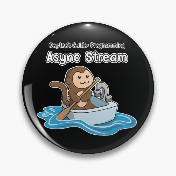 Artikelvorschau, Ooptee's Guide: Programmieren von Async Stream Ooptee Monkey (m) entworfen und verkauft von OopteesLydia.