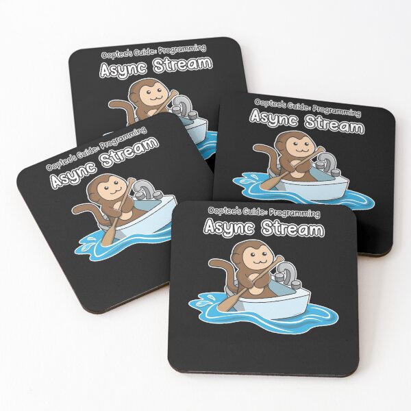 Item preview, Ooptee's Guide: Programming Async Stream Ooptee Monkey (m) designed and sold by OopteesLydia.