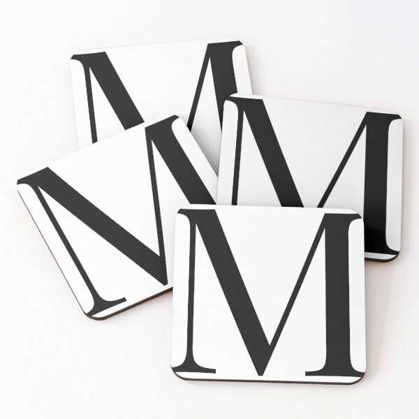 Item preview, Letter M in a Classic Font designed and sold by Kaitlyn Hart.