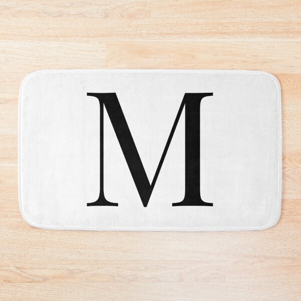 Item preview, Letter M in a Classic Font designed and sold by Kaitlyn Hart.