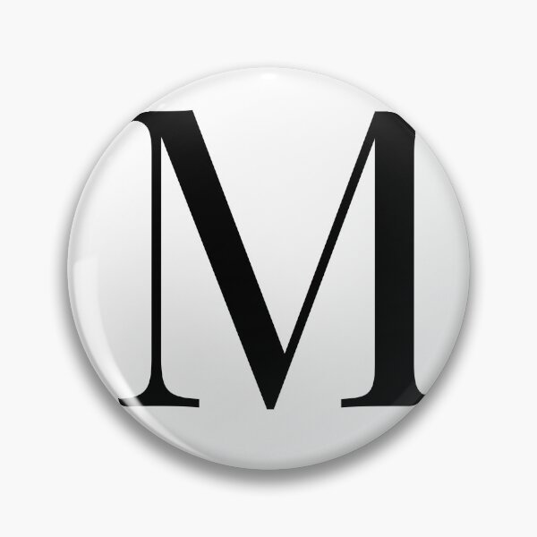 Item preview, Letter M in a Classic Font designed and sold by Kaitlyn Hart.