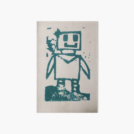 Robo Lady Art Board Print