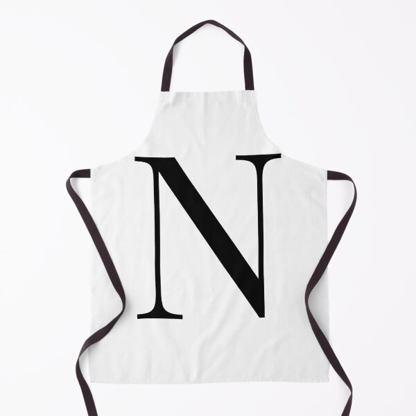 Item preview, Letter N in a Classic Font designed and sold by Kaitlyn Hart.
