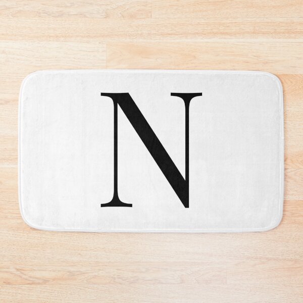Item preview, Letter N in a Classic Font designed and sold by Kaitlyn Hart.