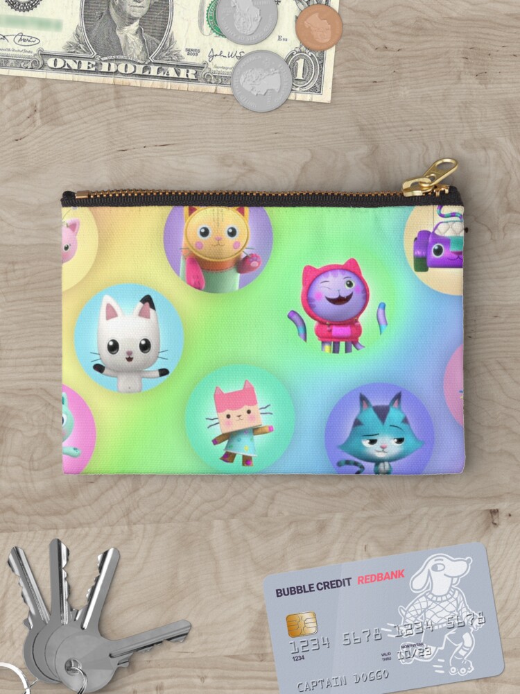 DBL ZIP FLAT PENCIL CASE - CAT - Beyond The Rainbow