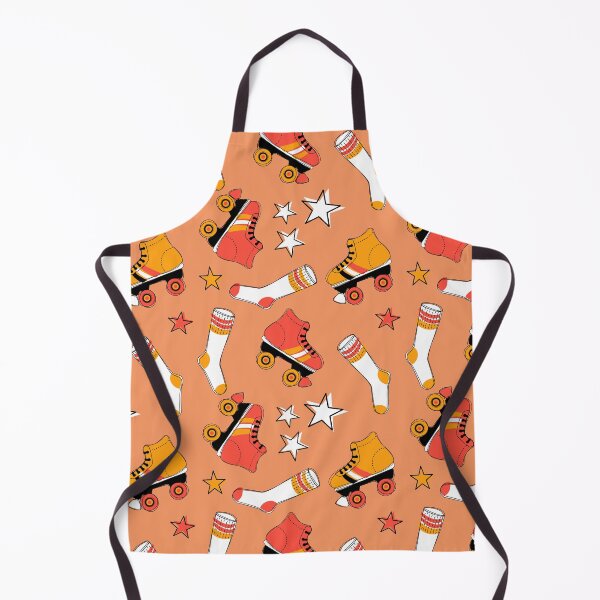 Item preview, Orange and red retro roller skate designed and sold by Miriam Omura.