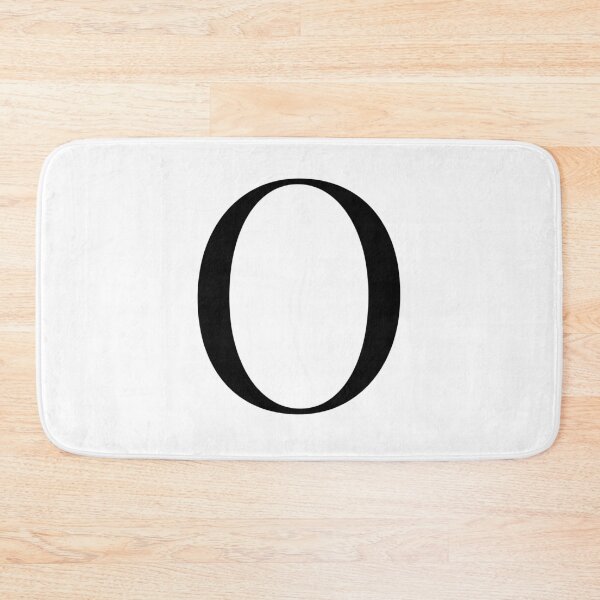 Item preview, Letter O in a Classic Font designed and sold by Kaitlyn Hart.