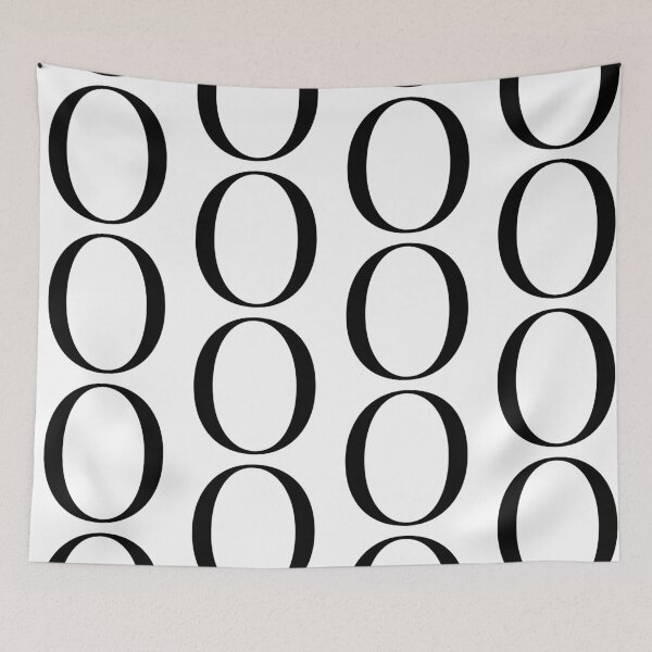 Item preview, Letter O in a Classic Font designed and sold by Kaitlyn Hart.