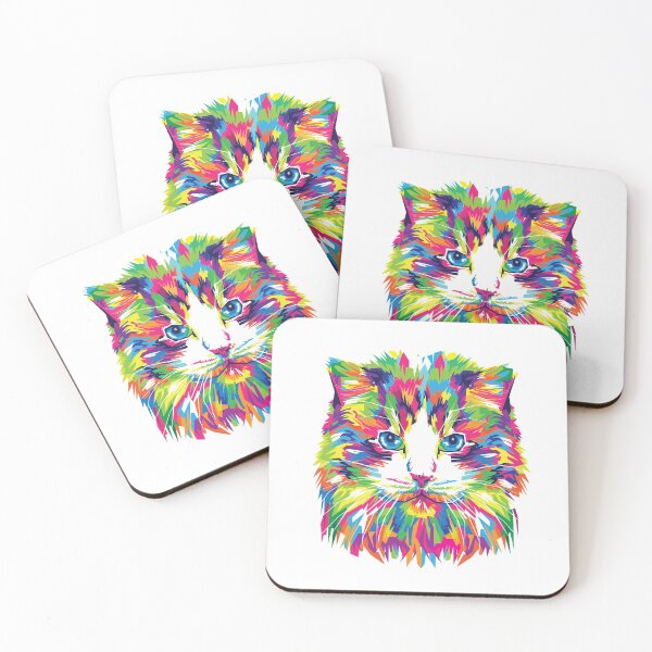 Item preview, Colorful Cat designed and sold by EMAZY.