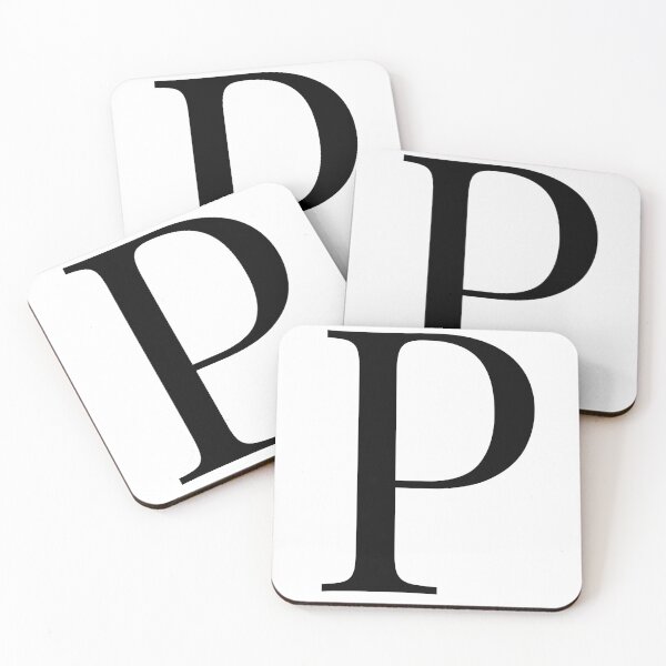 Item preview, Letter P in a Classic Font designed and sold by Kaitlyn Hart.