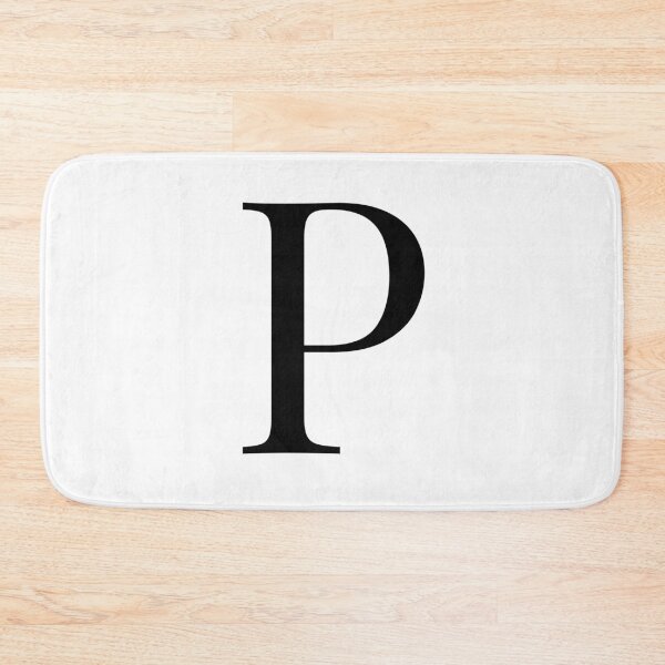 Item preview, Letter P in a Classic Font designed and sold by Kaitlyn Hart.
