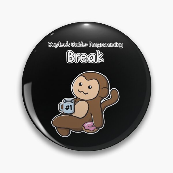 Artikelvorschau, Ooptee's Guide: Programmieren Pause Ooptee Monkey (m) entworfen und verkauft von OopteesLydia.