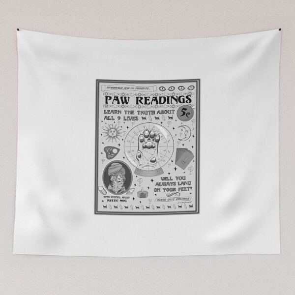 Item preview, Paw reading (palm reading) designed and sold by SadhasNost.