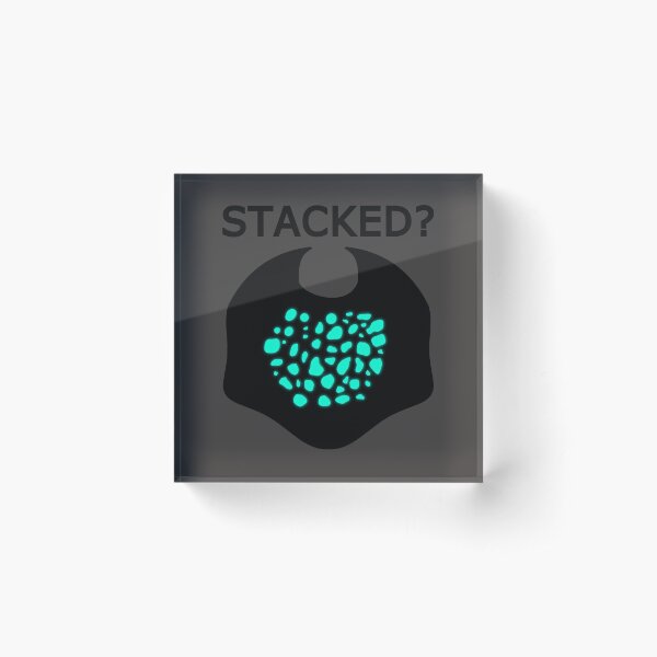 Altered Carbon Cortical Stack Logo Sign Acrylic Block