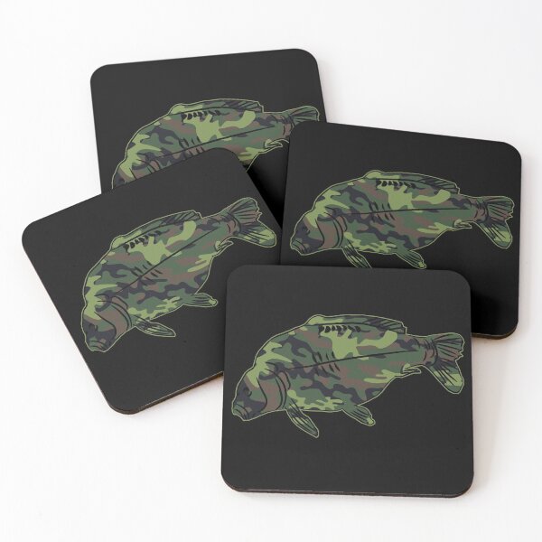Item preview, Carp Fish Angler Camouflage Carp Fishing designed and sold by silvio-und-maik.