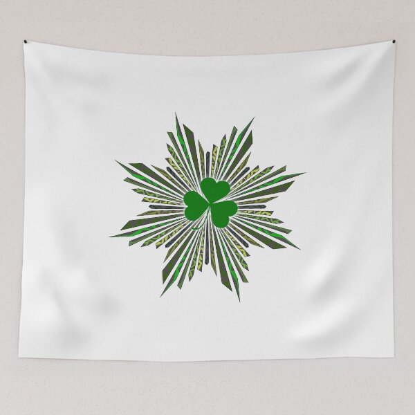 Item preview, St Patrick’s Day Art Irish Patty Shamrock Clover Green Power designed and sold by Midwest-Goods.