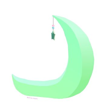 Chair Animal Crescent Chair Acnh Green Crescent Moon Chair