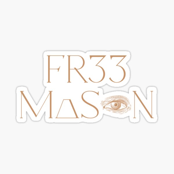Fr33 Mason Sticker