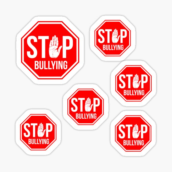 Stop bullying anti bullying invitational Motivation bullying awareness Sticker