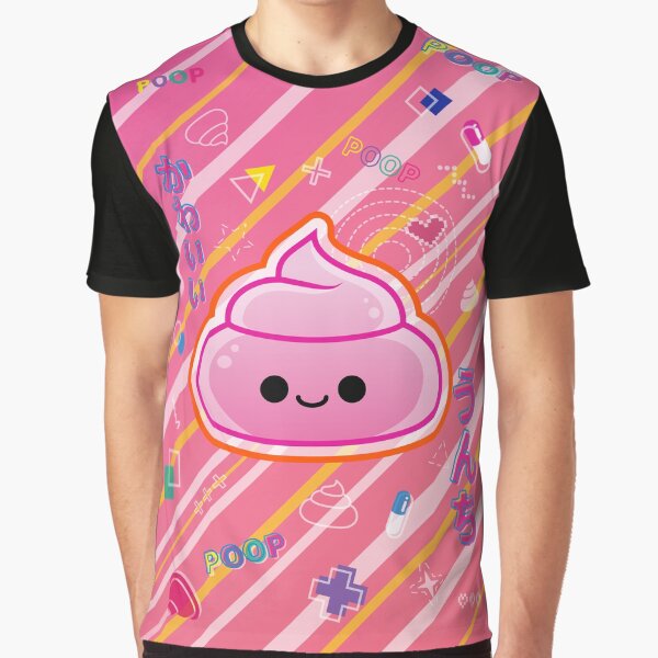 Colorful Poop T-shirt graphique