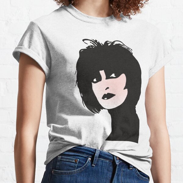T-shirt officiel Punk Siouxsie & The Banshees Blanc Visage Sioux