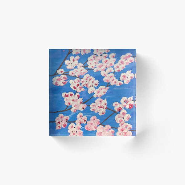 Item preview, Flores de cerezo japonesas designed and sold by RandomlyArty.