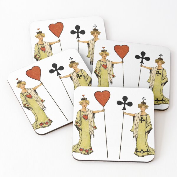 Item preview, Playing Card Queens - Queen of Hearts Queen of Clubs designed and sold by elevens.