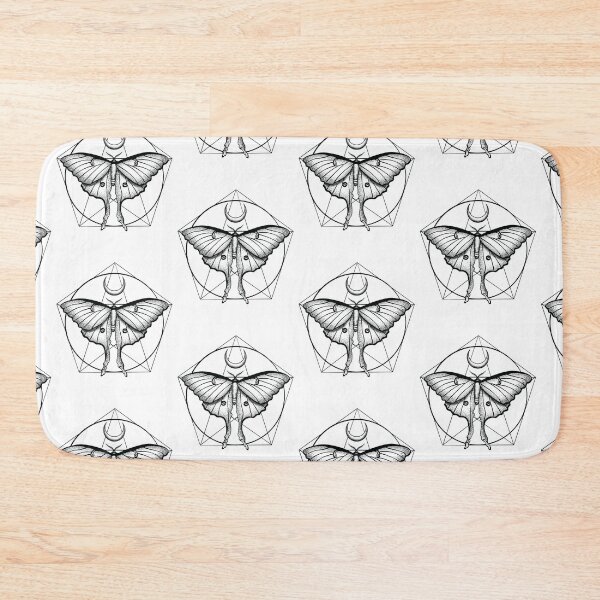 Item preview, Luna Moth Insect Crescent Moon Beautiful Elegant Design for Insect or Bug Lovers (m) designed and sold by OopteesLydia.