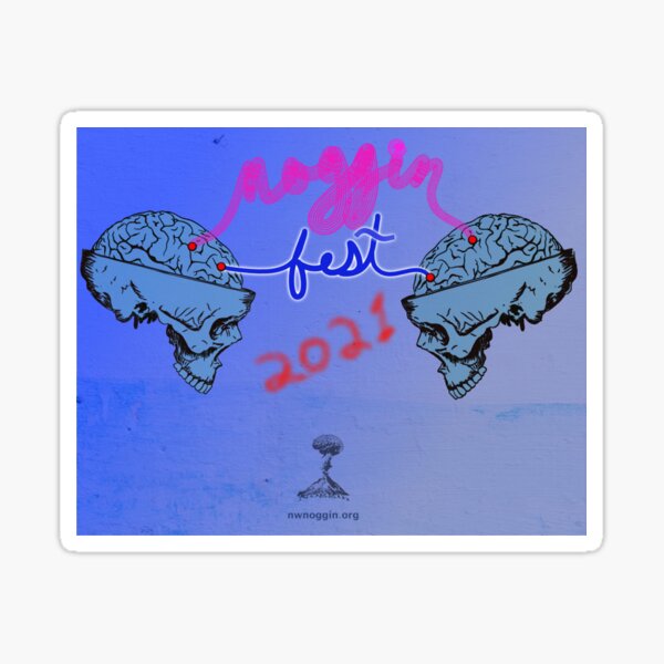 Nogginfest 2021 color Sticker